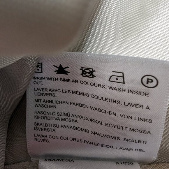 MEXX NWT SATIN skirt Sz 36 or M or 30 Waist PLEATED POCKETS  SILKY SOFT OFFICE - Picture 11 of 13